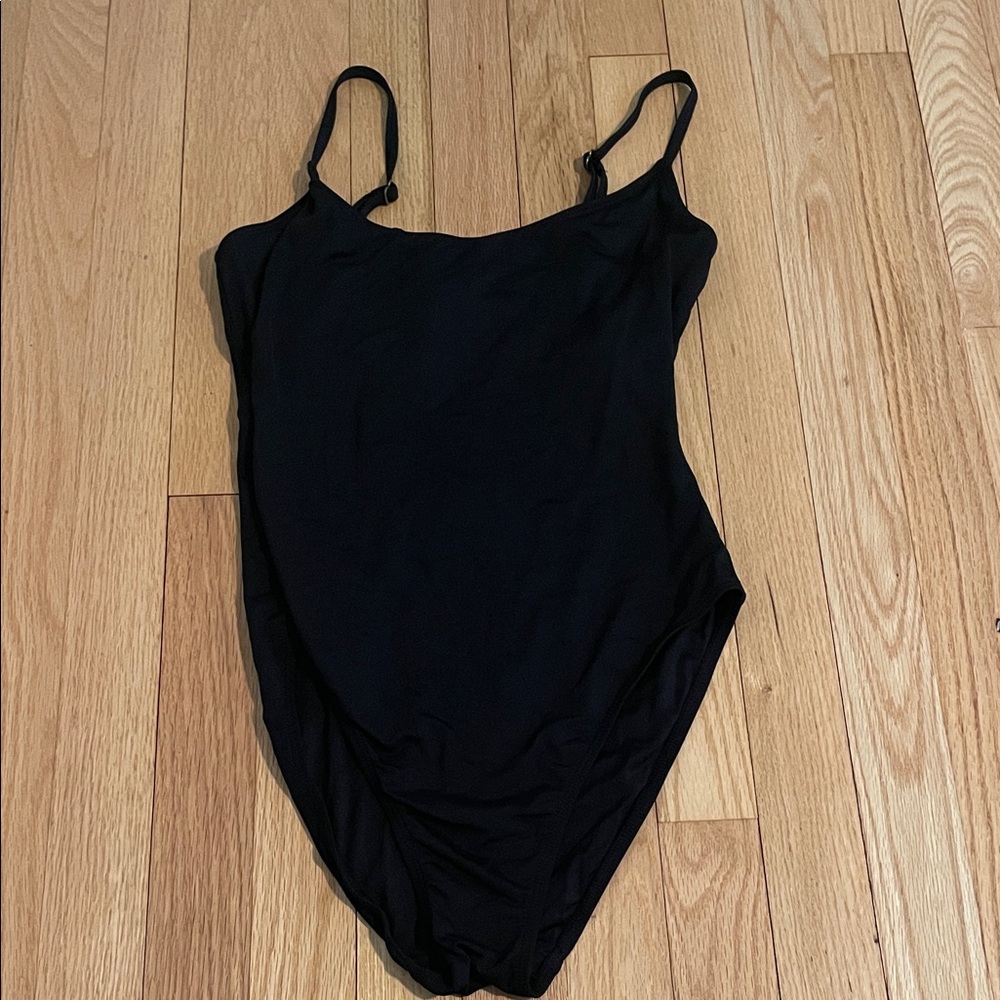 Classic Black One-Piece Swimsuit Andie Amalfi swimsuit. Like new